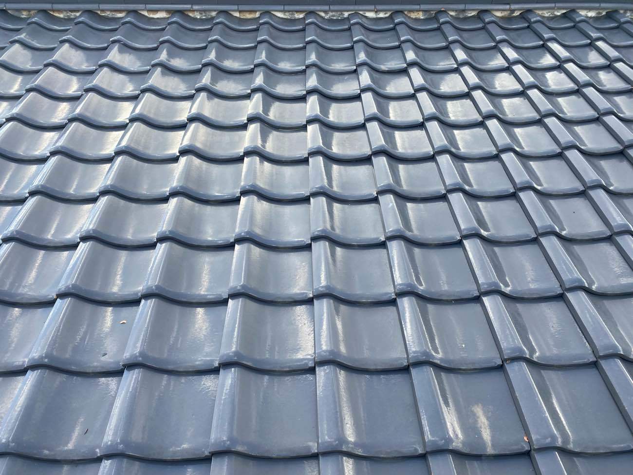 施工後　屋根の一部葺き直し