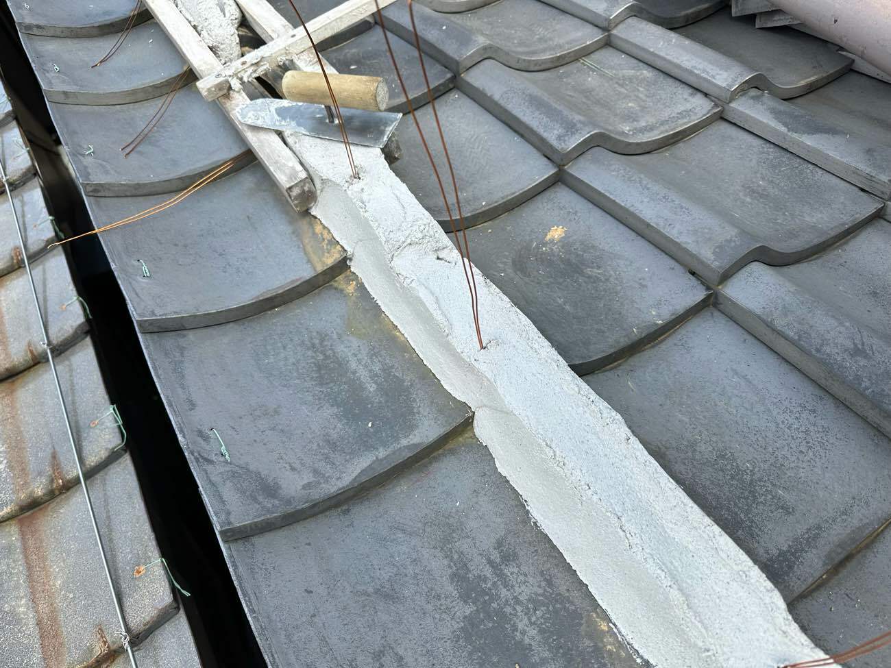 風切丸　なんばん漆喰