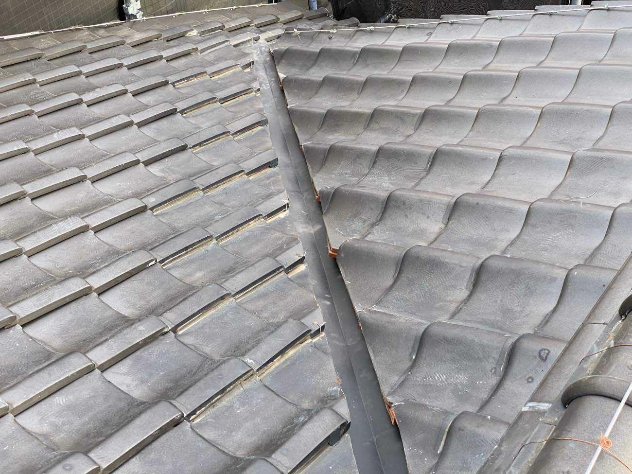 谷板金交換工事後