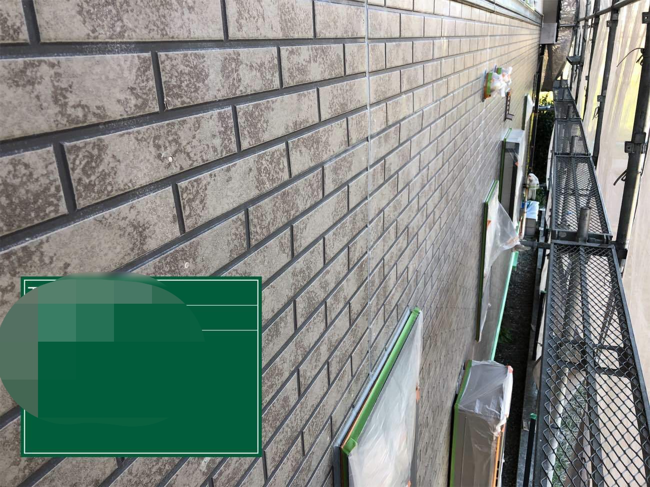 外壁無機塗装工事　施工前