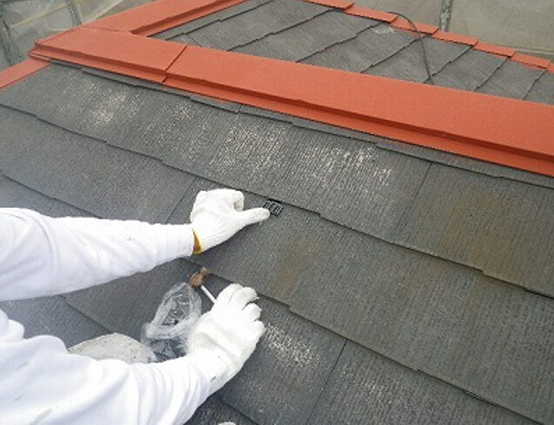 屋根スレート塗装工事