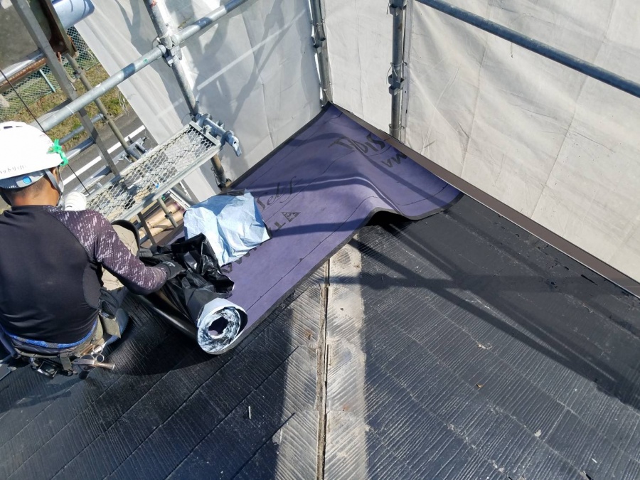 屋根カバー工法　エコグラーニ