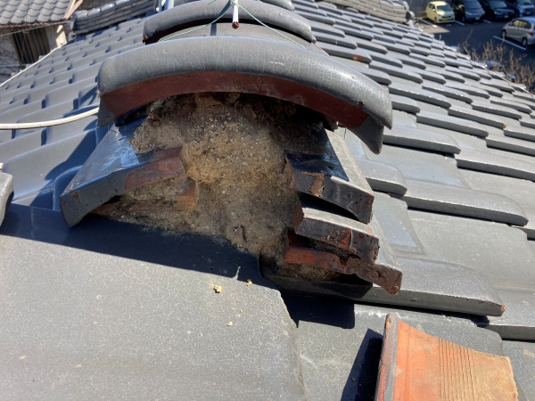 名古屋市北区　棟の取り直し　雨漏り