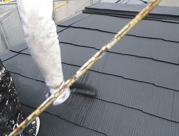 屋根スレート塗装工事