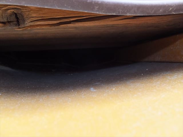 漆喰の劣化　雨漏り調査