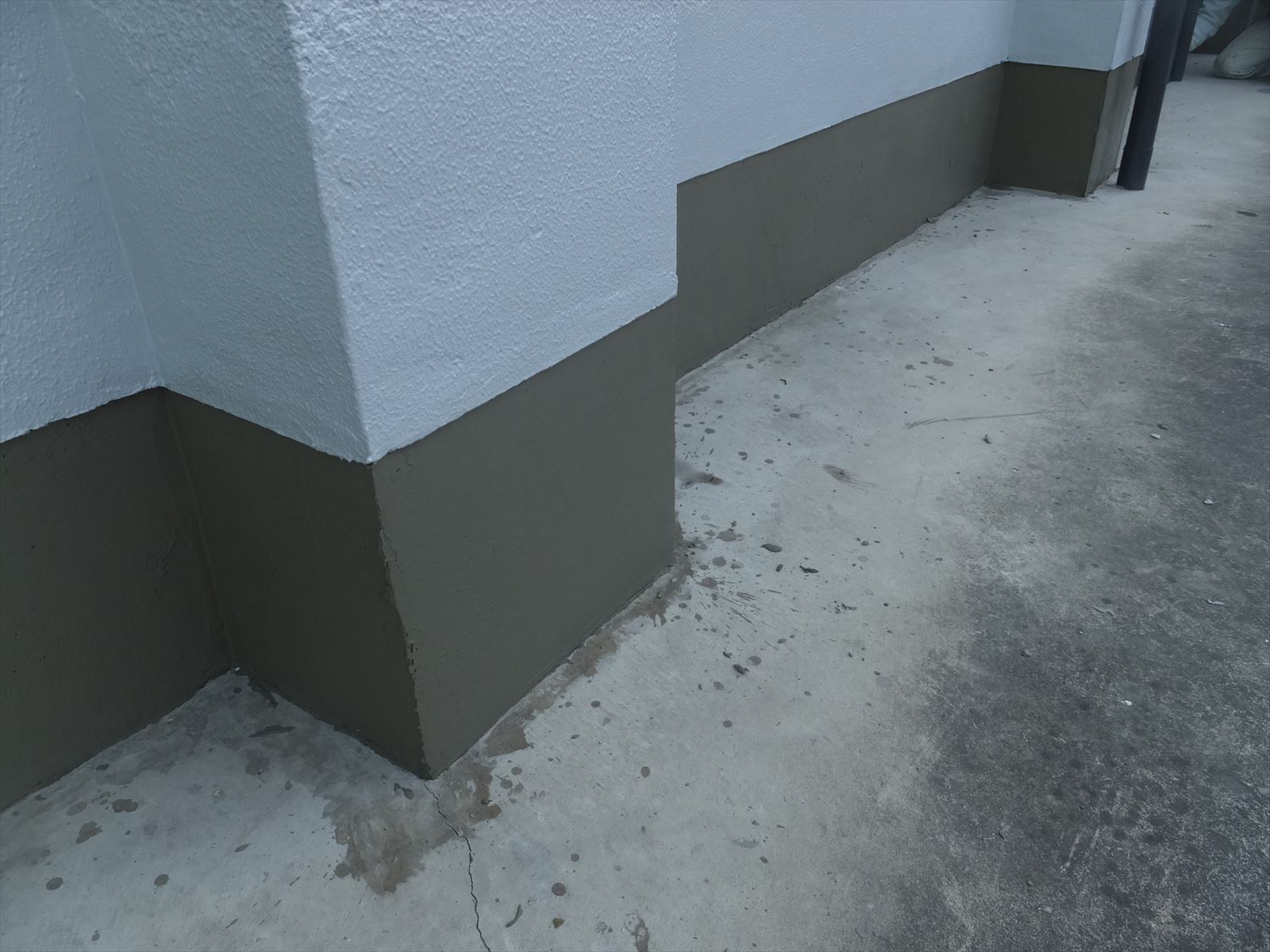 化粧モルタル塗り直し