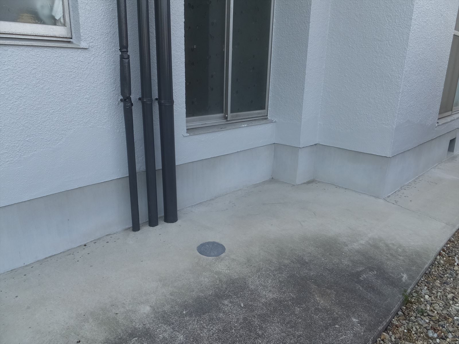 化粧モルタル塗り直し　完了後