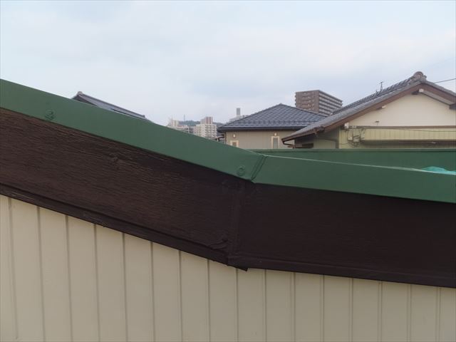 勾配の変化の様子　緩勾配