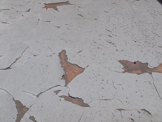 FRP防水の現地調査　点検をしました