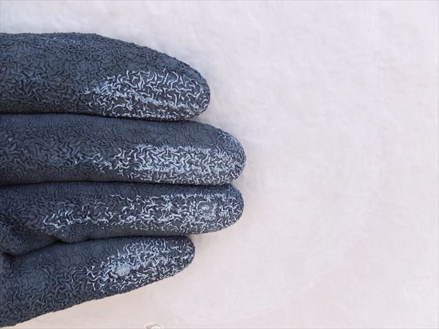 塗装の目安　チョーキング現象