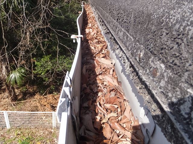 雨樋の不具合　守山区