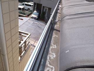 雨樋の確認　劣化している場合は交換が必要かも