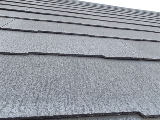 化粧スレート屋根　屋根の不具合確認