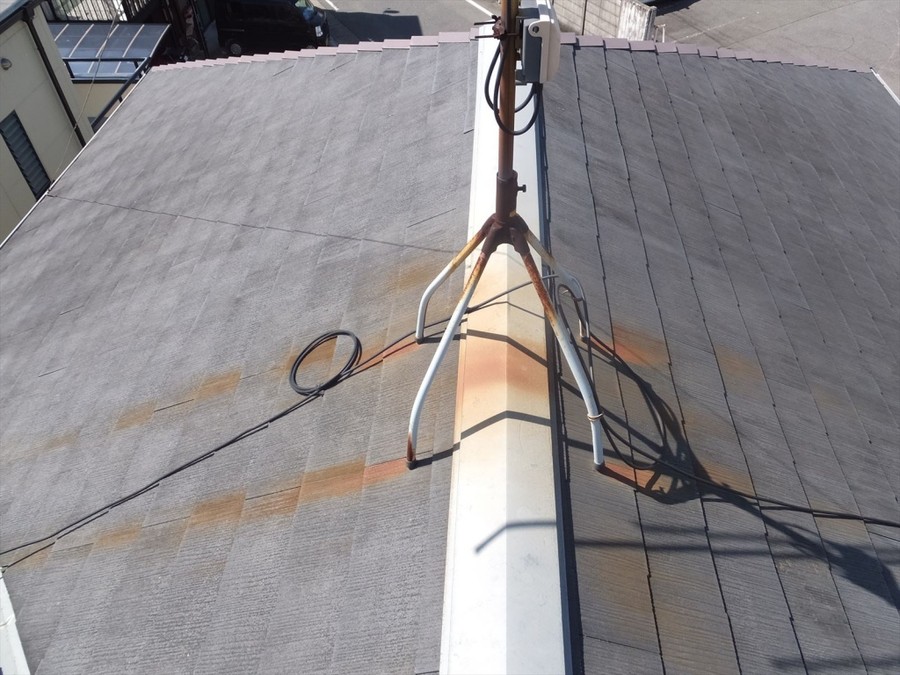 化粧スレート 劣化状況