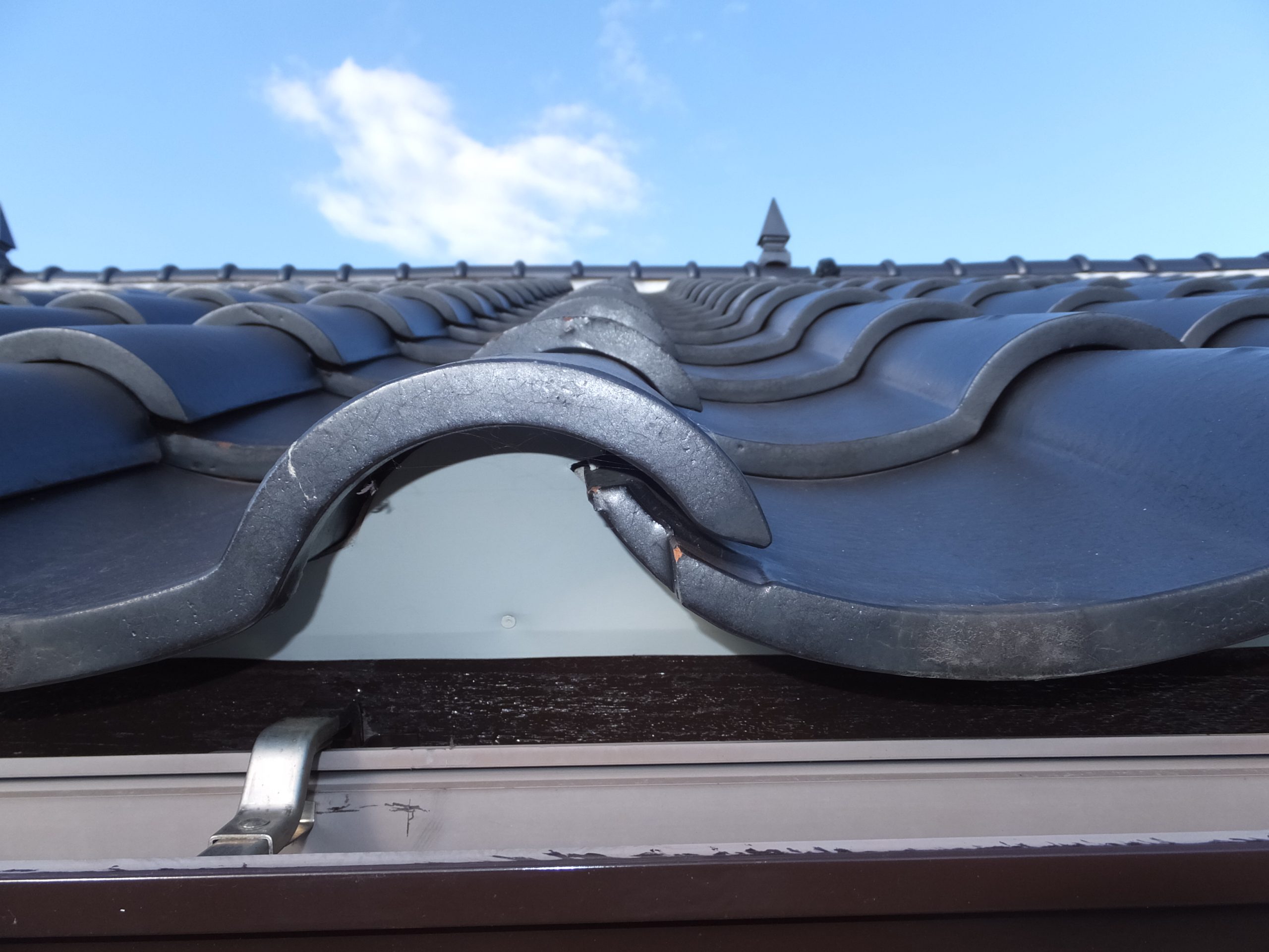 雀口板金　取り付け後