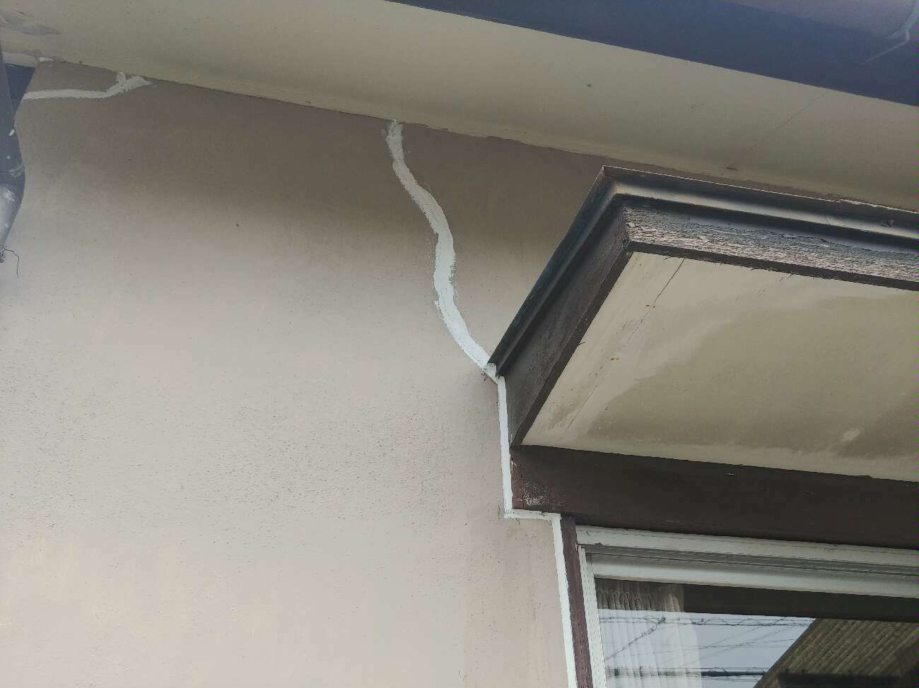 外壁補修後の様子