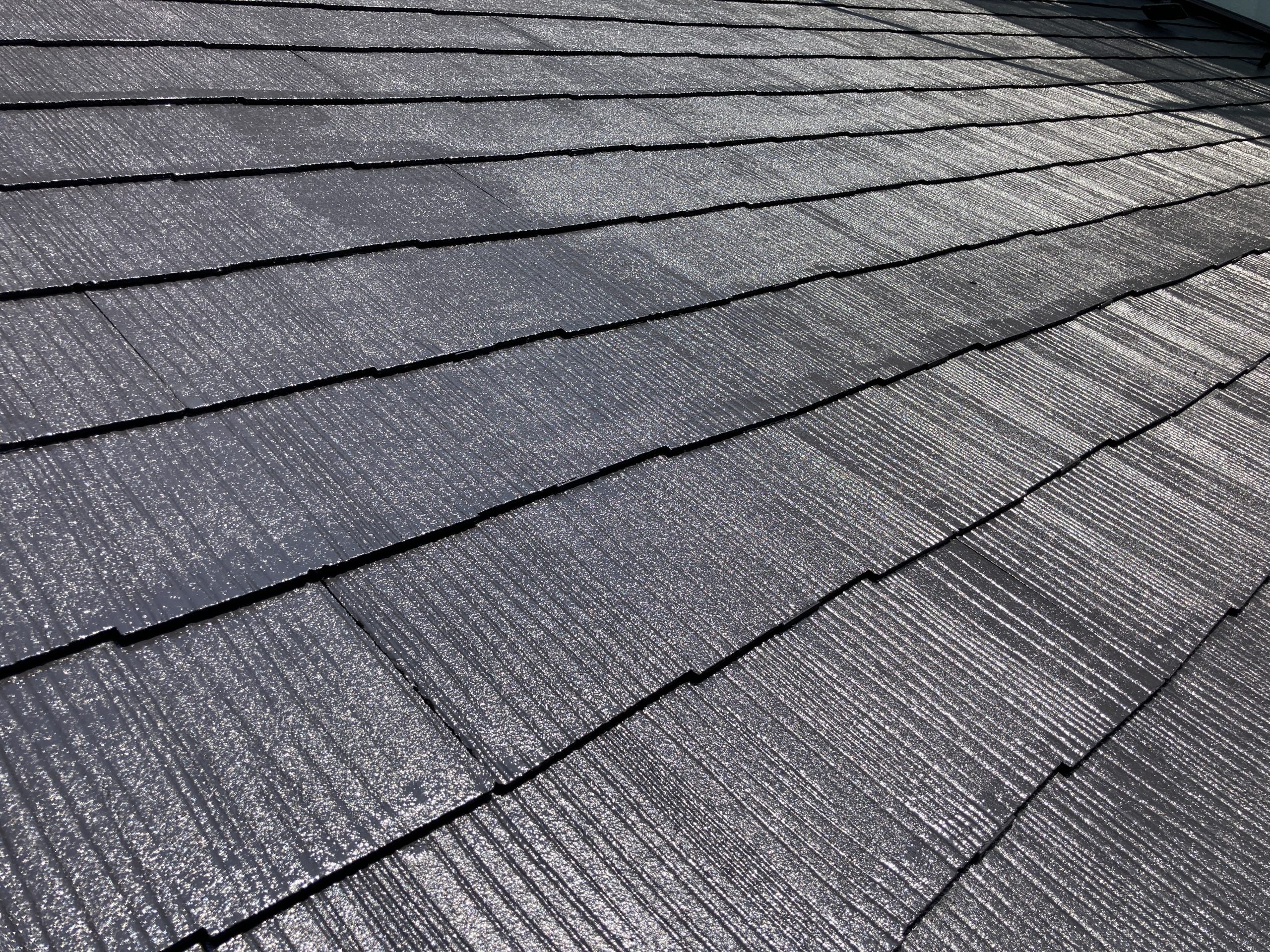 化粧スレート　施工後