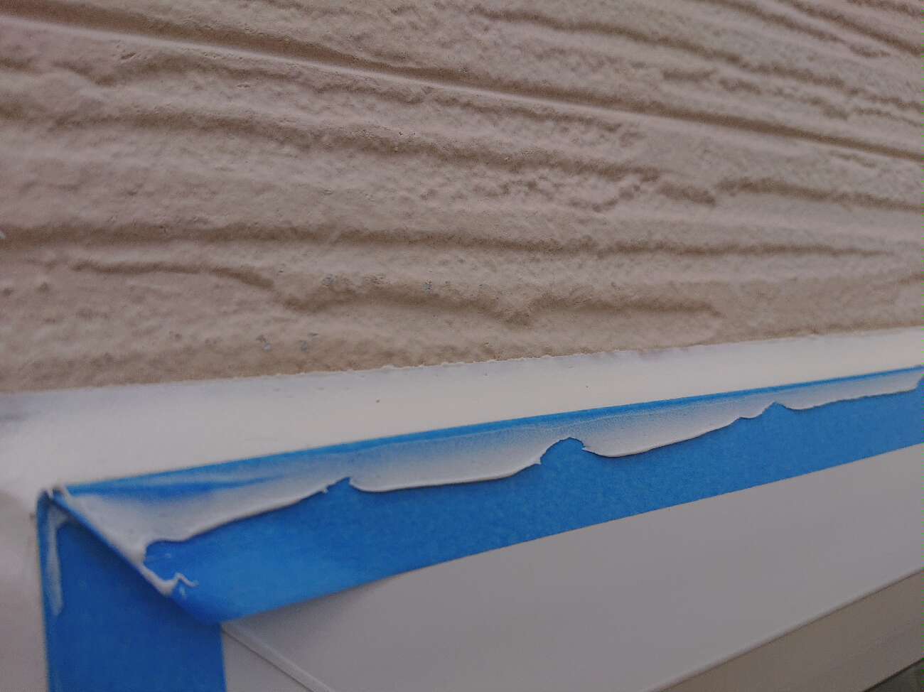 シーリング工事　充填後