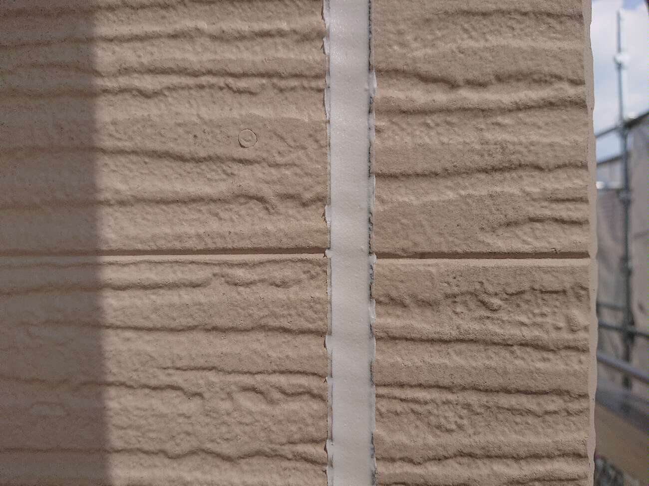 シーリング工事　充填後