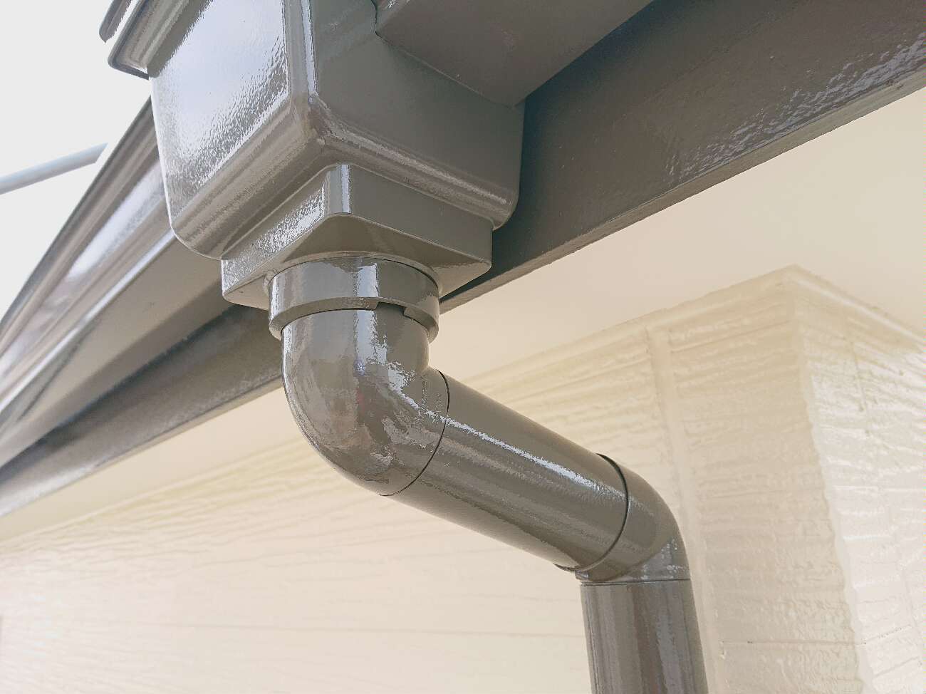 雨樋塗装工事　完了後