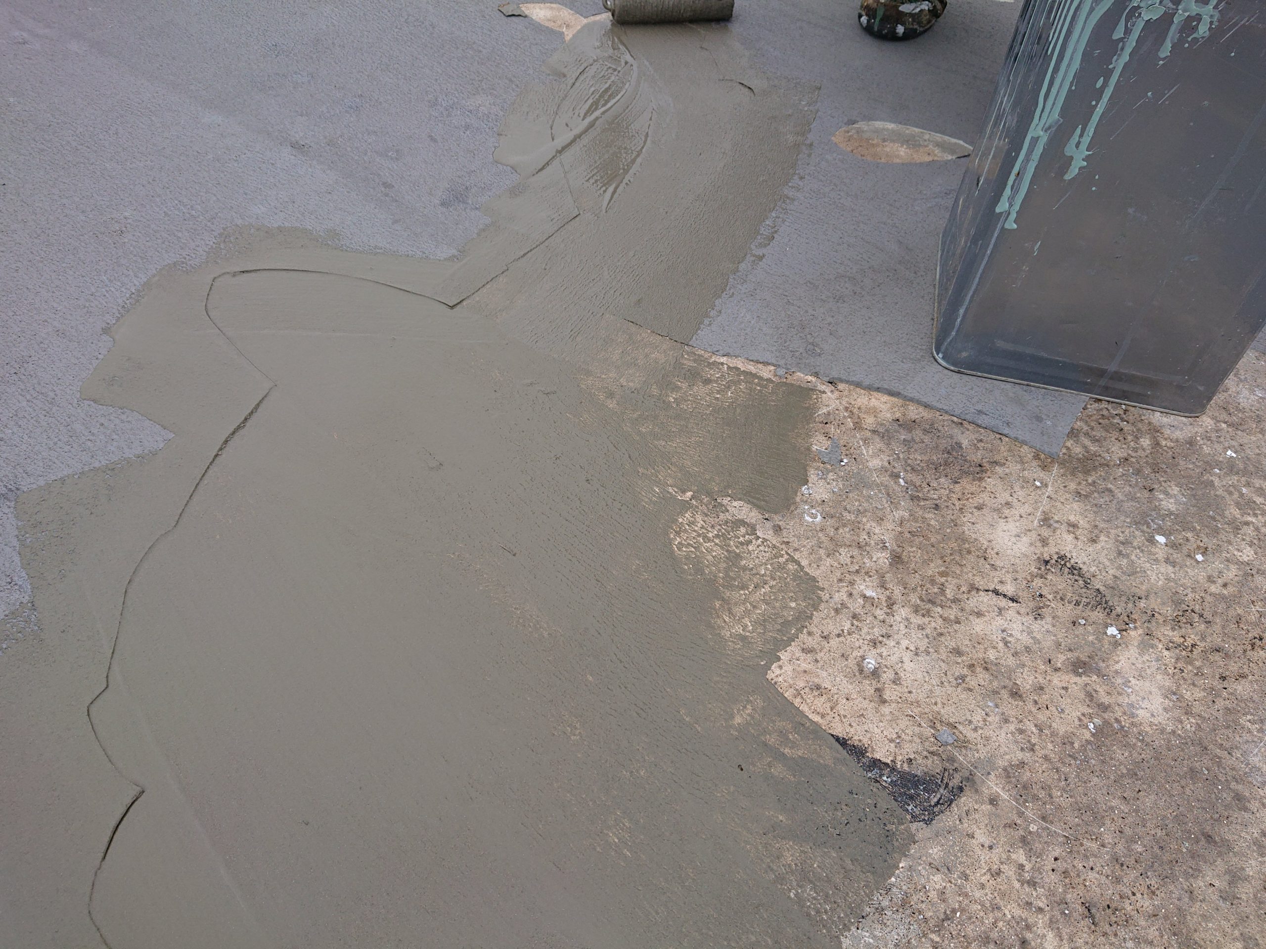 下地処理の方法　陸屋根