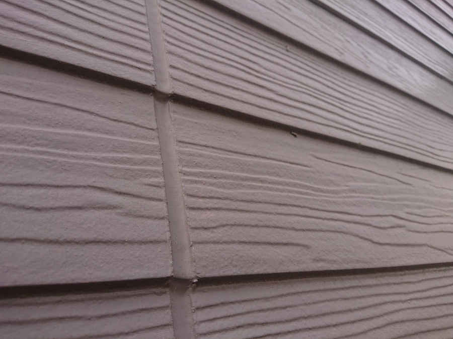 ラップサイディング調外壁　シーリング工事