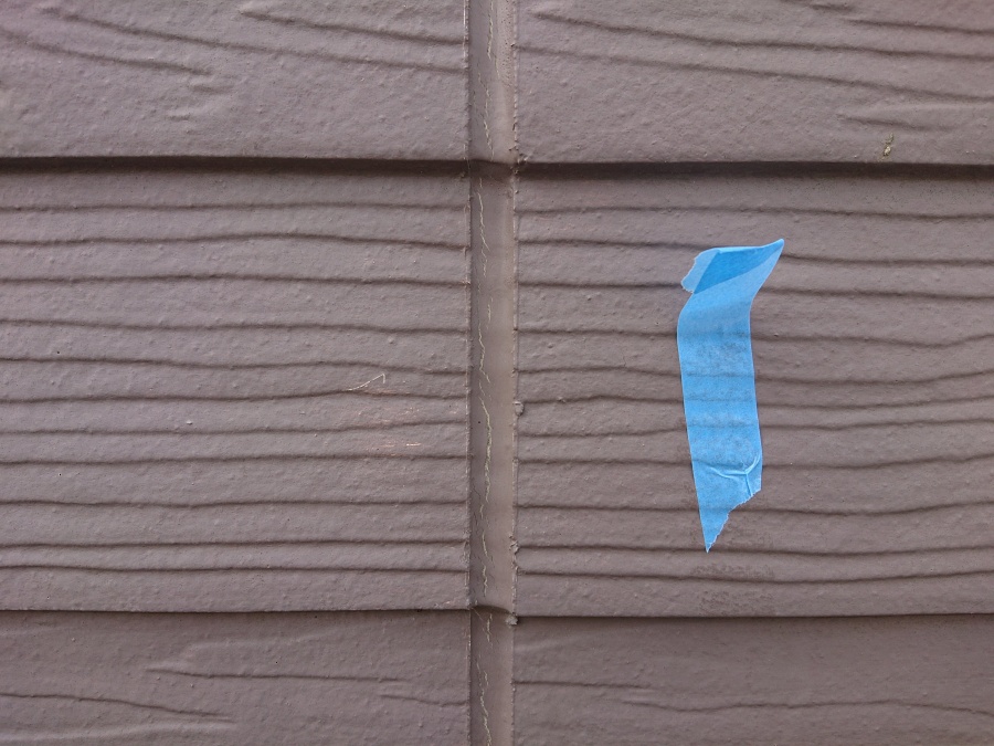 ラップサイディング調外壁　シーリング工事