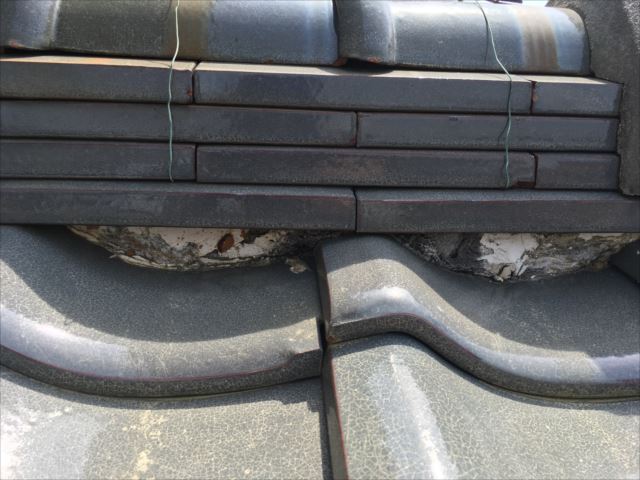 漆喰の劣化状態