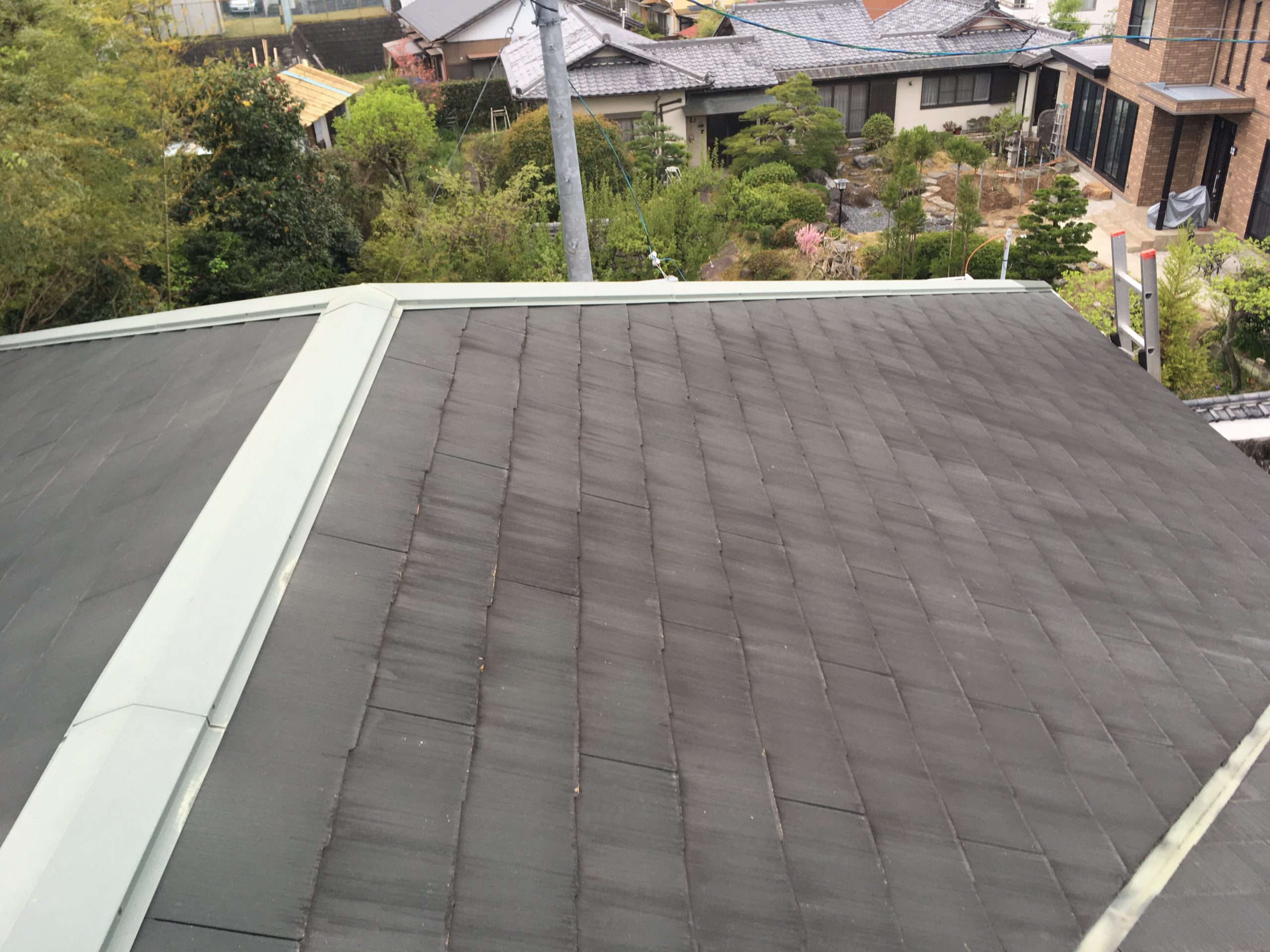 スレート屋根点検