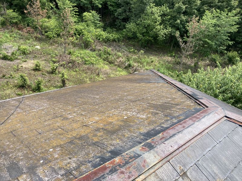 スレート屋根点検