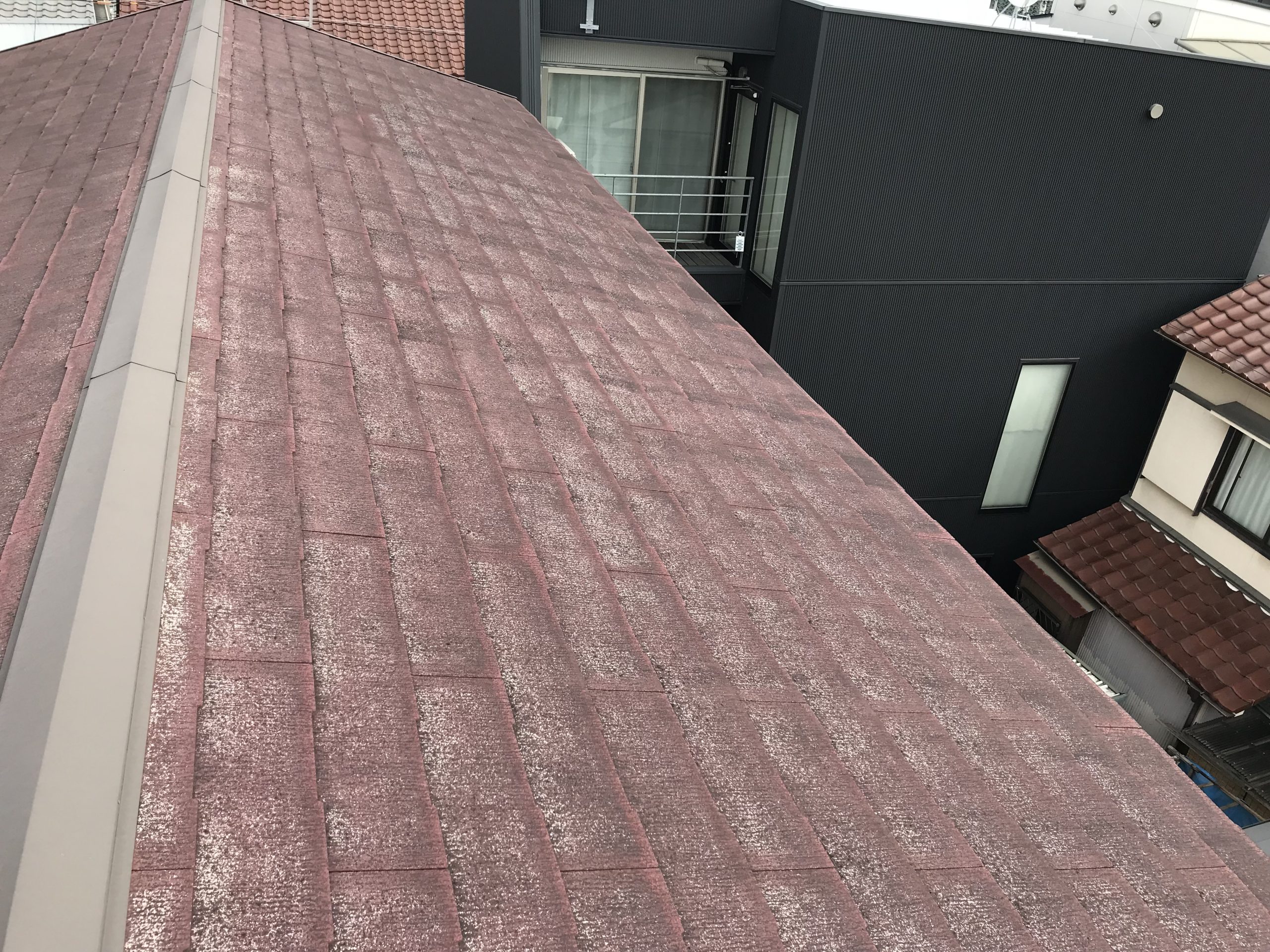 スレート屋根点検