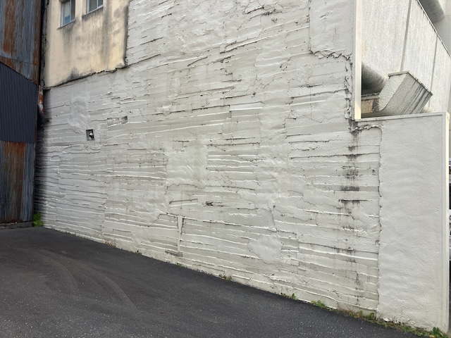 外壁の浮き確認・別箇所