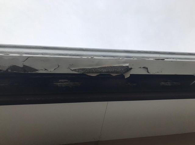 雨樋の劣化も進行
