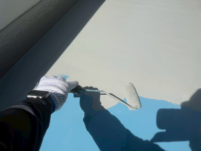 トップコートの施工