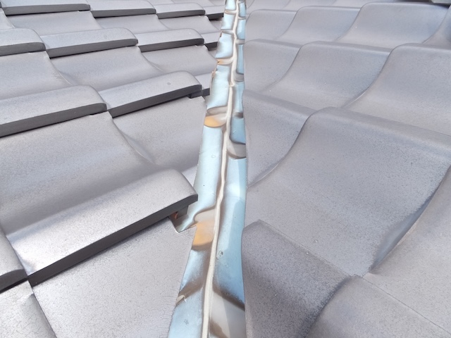 谷板金の確認・別箇所