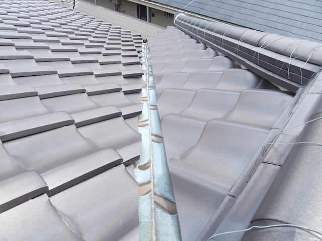 谷板金の確認