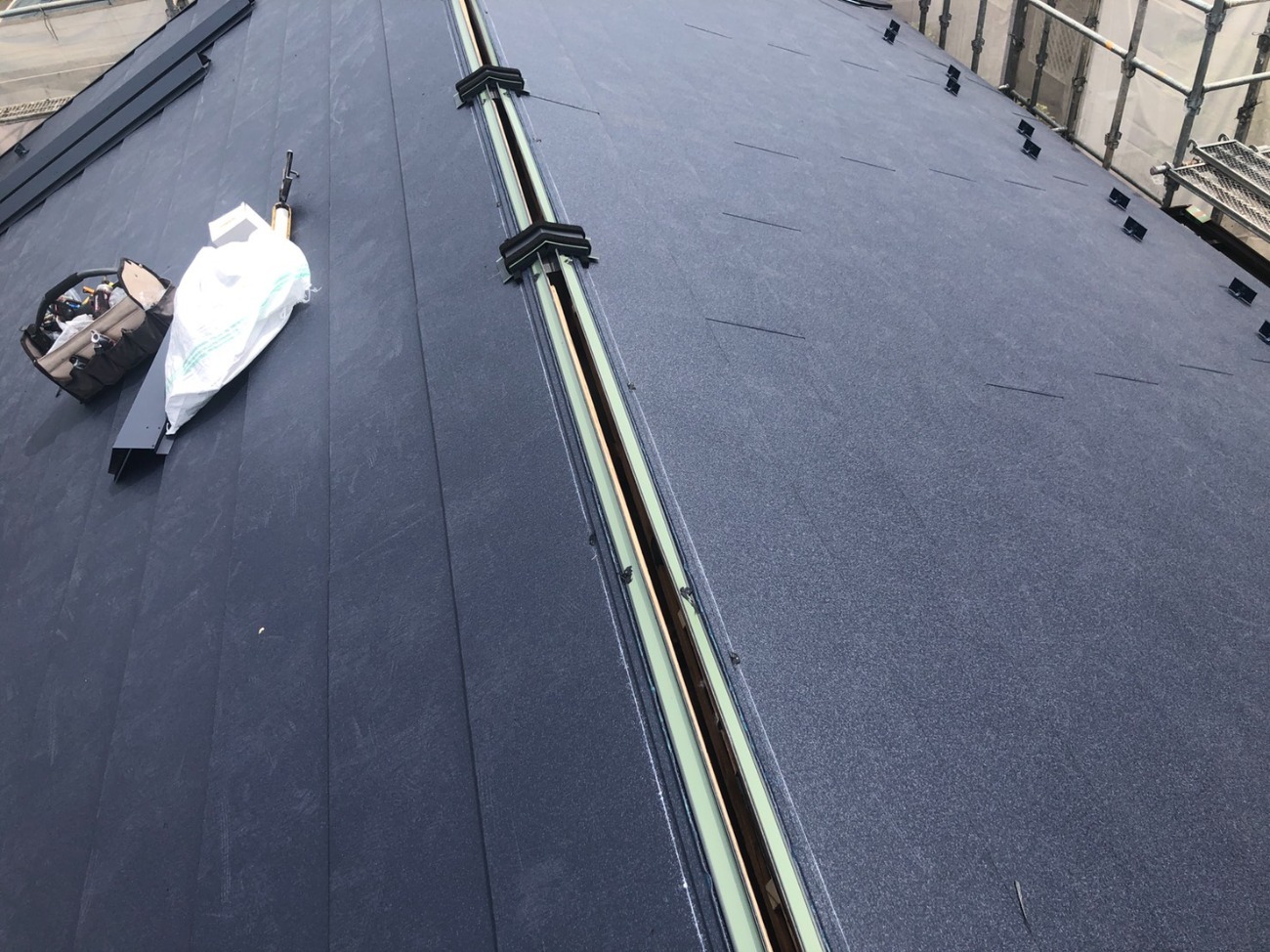 換気棟　取り付け前