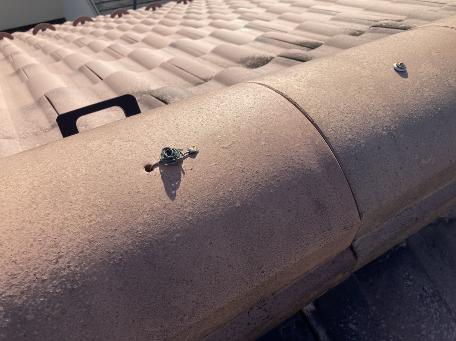 棟は釘が浮いていない限り問題ありません。