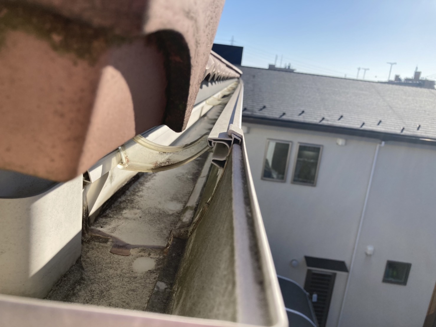 樋もつまりなし