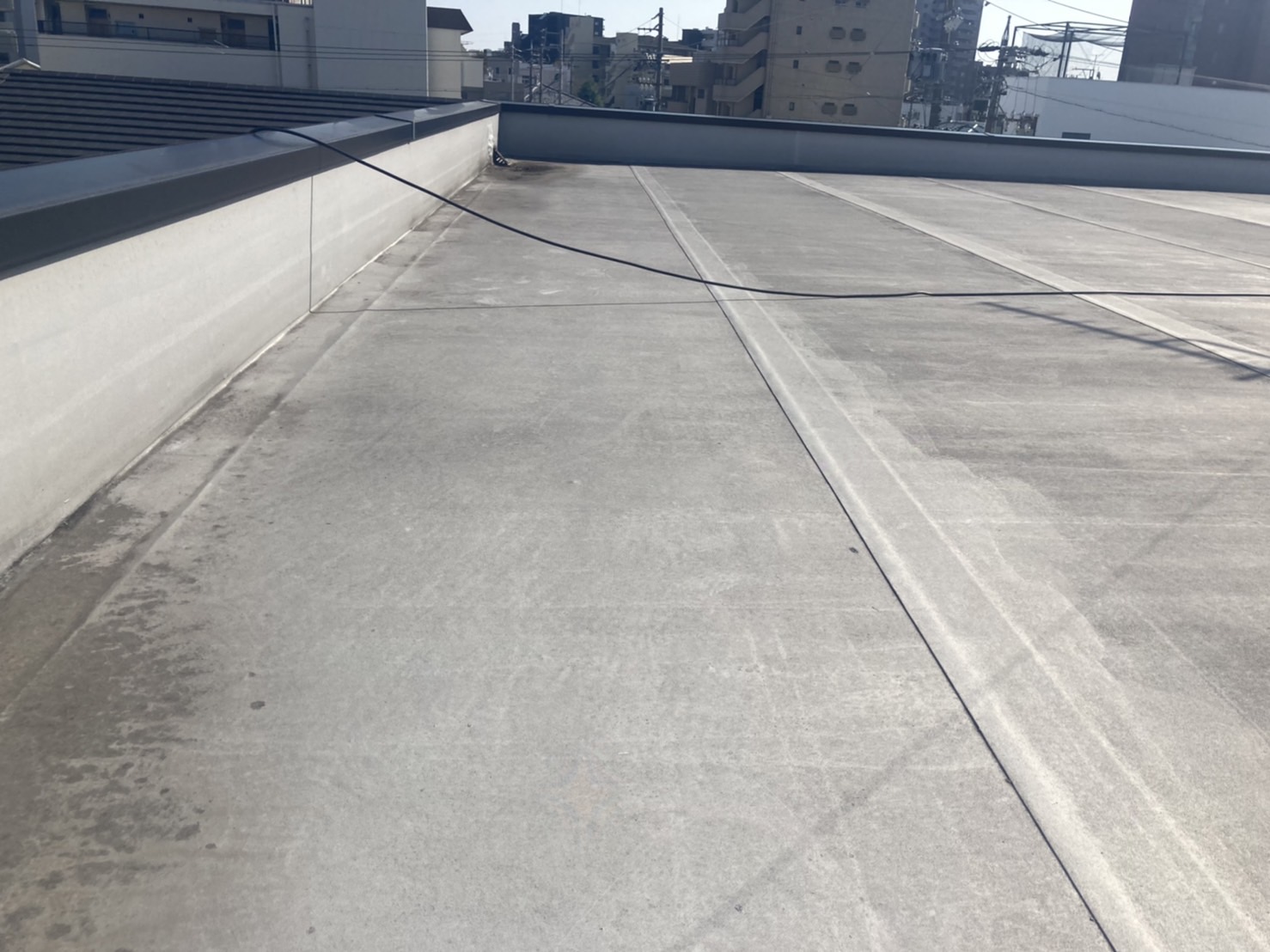 防水点検　平場