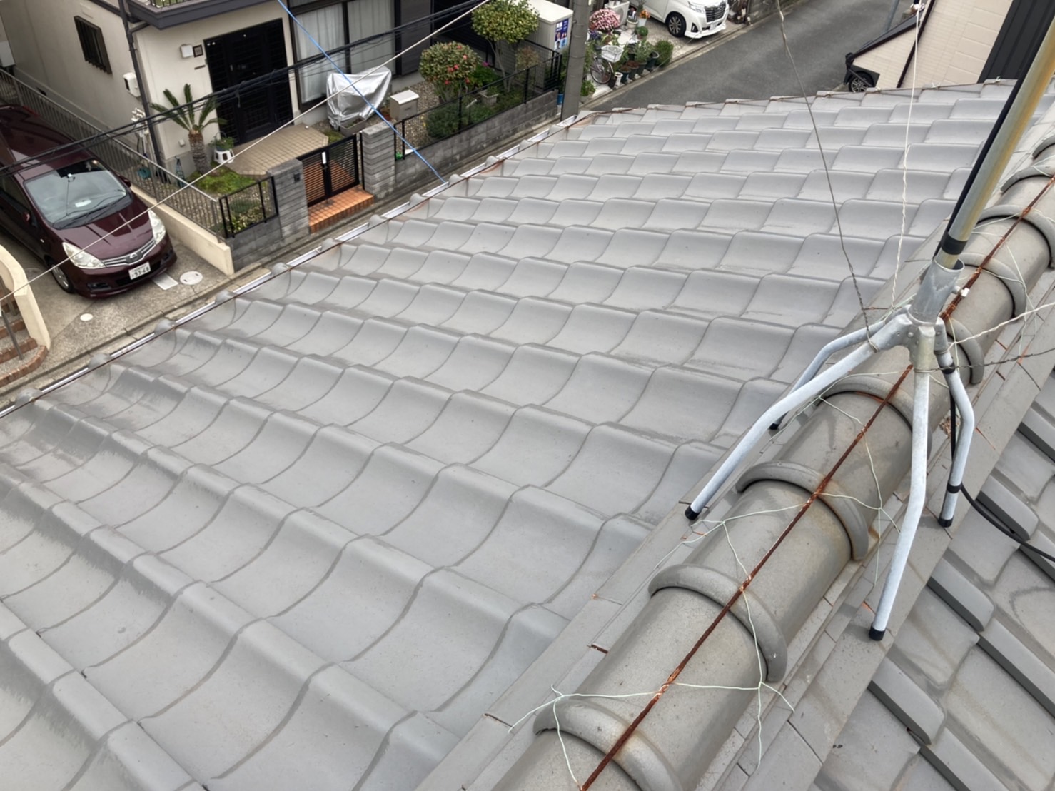 瓦に浮き等はありませんでした