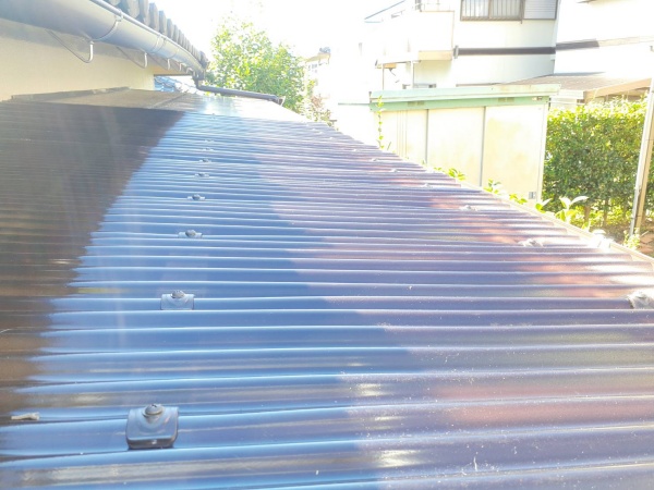 ポリカーボネート波板工事