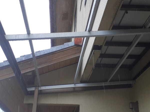 波板の劣化状況