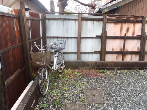 エクステリア　フェンス現地調査