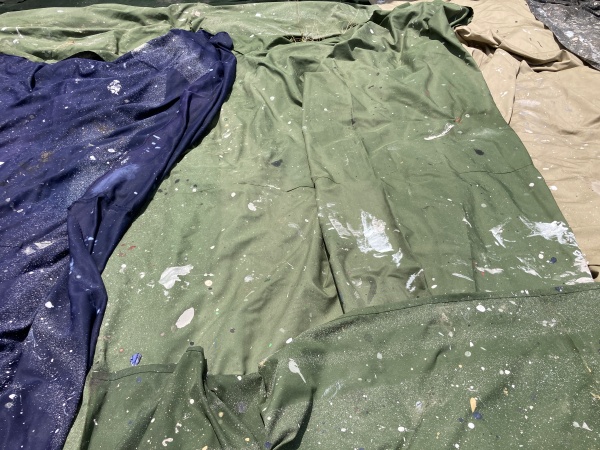 ベトナムシート　養生