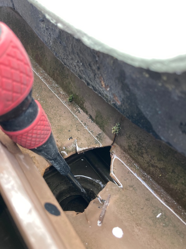 詰まりがないか確認をしていきます