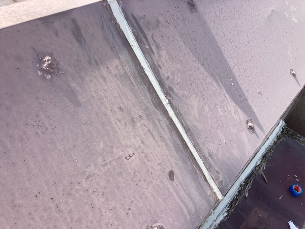 雨漏り補修箇所　DIY