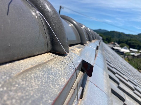 棟瓦のズレ