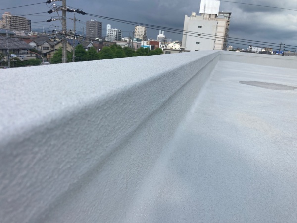 屋上防水の点検　雨漏りがないか確認