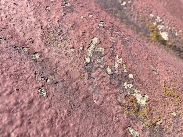 モニエル瓦の劣化状態　瀬戸市